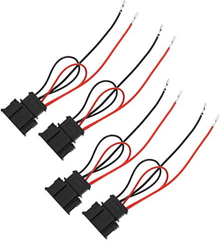 OTOTEC 4Pcs Loudspeaker Adapter Plug Cable Replacement Compatible with Seat Altea Compatible with VW Compatible with Skoda Car Speaker Wiring Harness Adapter Connector