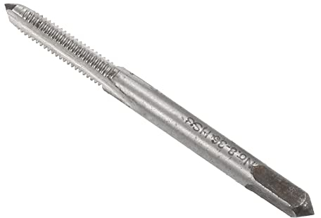 CoCud Gewinde Gewindefräsen 8#-36 UNF Gewinde 2B Hochleistungsstahl Maschine 3 Gerade Flöten Schraube Einfädeln Gerät - (Verwendung: für Abhören Bohrgerät) 1Stk