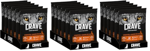 CRAVE Hund Beutel Adult mit Truthahn und Huhn 3X 6 x 1kg
