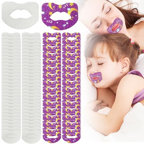 TYXHXTF 90 Stück Mundpflaster Gegen Schnarchen, Mouth Tape for Sleeping, Mundpflaster Schlafen, Schnarchpflaster Antischnarchen, Schnarchstopper Anti Schnarch Schnarchen Stopper