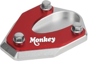 Motorrad Ständer Unterlage Für Für Monkey 125 2019-2022 Motorrad-Ständerverlängerung(rot)