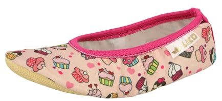 Lico Unisex Kinder 1 Style Gymnastikschuhe, Rosa Pink, 30 EU