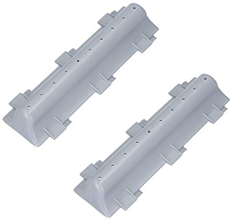 LUTH Premium Profi Parts 2x Aubes de tambour Entraîneurs pour machine à laver compatible avec Bauknecht Whirlpool 480110100104 Bosch Siemens 00750666 750666