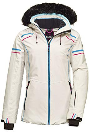 Killtec Damen Skijacke Cimetta WMN Ski Jckt B, Farbe:vaporgrau, Größe:38