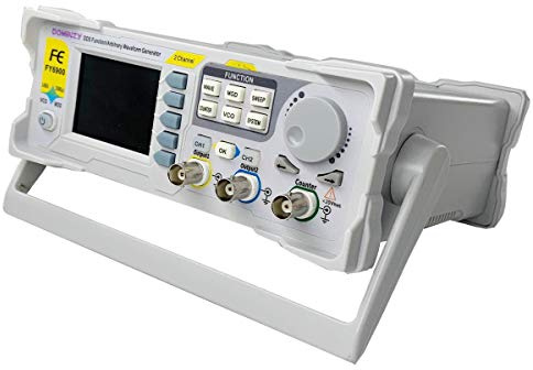 Lfhelper Generador de señal DDS FY6900, 60 MHz, función de generador de señal arbitraria, generador de forma de onda digital de dos canales, onda triangular, onda de impulso/onda dentada