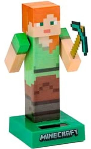 Puckator FF138 Minecraft Solarenergie Dekoration-Solar Pal, Mehrfarbig