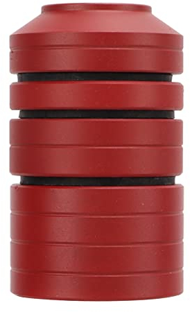 Bogenschießen-Stabilisator-Gewichts-Set, Abnehmbares Bogen-Gegengewichts-Set aus Aluminiumlegierung, Bogen-Stabilisator, Balance-Stab-Gewicht für Recurve-Bogen, Compound-Bogen (Rot)