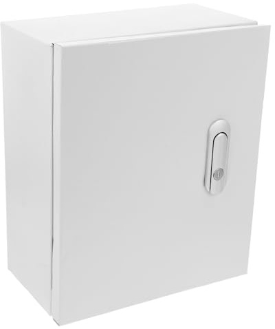 Hemobllo Weatherproof Electrical Enclosure Box Stainless Steel with Thickened Cabinet Long Lock Easy Installation Practical and for Outdoor Electrical Components and High-power Appliances