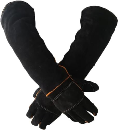 UKLULUAMZ Gants Anti-morsures pour Animaux de Compagnie, Gants renforcés pour la Manipulation des Animaux, Chiens, Chats, Reptiles, Bain, toilettage et Gants Anti-morsures