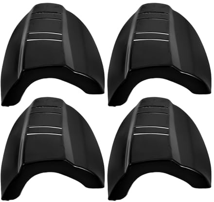 SECFOU 4 gafas protectoras con alas transparentes, gafas de seguridad antiempañamiento, gafas de seguridad para hombre, protección de gafas, color negro, material nuevo