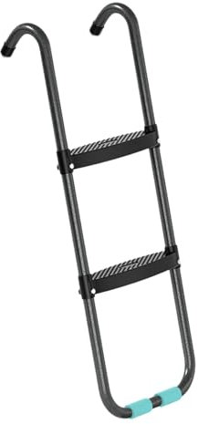 Escalera de trampolín - Escaleras de trampolín, 2 pasos/3 escalones ancho trampolín con escalones anchos horizontales,Escalera de trampolín fácil de instalar para niños