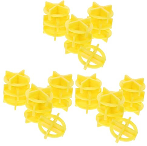 Artibetter 300pezzi Distanziatori Per Piastrelle Posizionamento Regolabili Per Livellamento Facile Gaps e