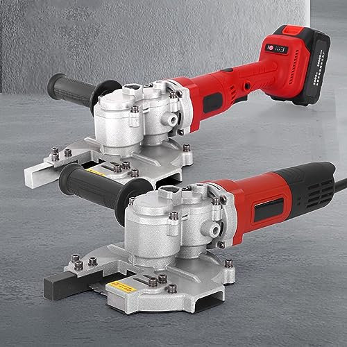 Cutter à Barres d'armature électrique, scie à Coupure à Froid Portable pour barreaux d'armature, Coupe jusqu'à 40 mm, Batterie au Lithium alimentée