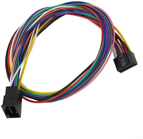 Cavo di prolunga per autoradio a 16 pin, 60 cm, per installazione audio del veicolo Android