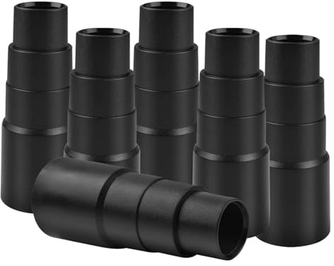 Universal Vacuum Adapte, 6PCS Sander Dust Extraction Hose Adaptor, Vacuum Clearner Adapter for Power Tools for Orbital Sander Jigsaw Circular Saw Reducer(25MM/32MM/34MM/42MM)
