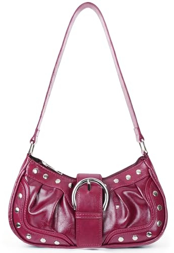 Ausing Y2K Handtasche Damen 2000er Jahre Tasche Ästhetische Schultertasche