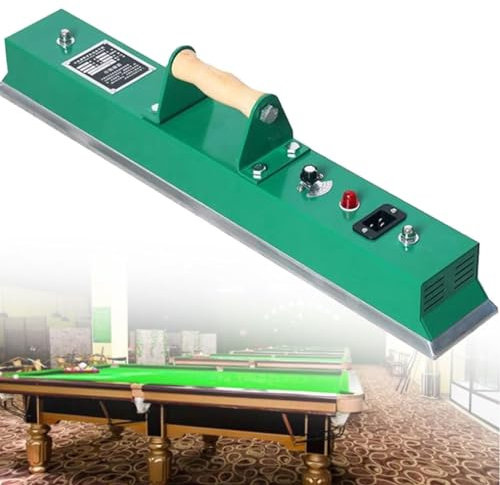 Cashwise Snooker -Zubehör, Billardtischtuch Eisen, Billardtisch -Pinsel -Reiniger, einstellbare Temperatur -Snooker -Tisch -Eisen, für Billardspielzimmer, Spielzimmerclubs, Spielzimmerraum,670mm