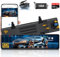 4K WiFi Rückfahrkamera Spiegel, Spiegel Dashcam mit Rückfahrkamera mit 12 IPS-Touchscreen Auto Kamera mit Dashcam Auto Vorne Hinten mit 64G SD-Karte WDR Nachtsicht G-Sensor Loop-Aufnahme