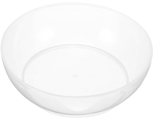 BESPORTBLE Kitchen Scale Tray Transparent Food Weighing Pan for Household Weight Measurement Small Durable Plastic Tray for Cooking Baking and Dieting Use