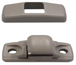 SHENGG X1 Sonnenblenden-Haken-Clip-Halterung for 3B0857561 (Color : Light Beige-1 set)