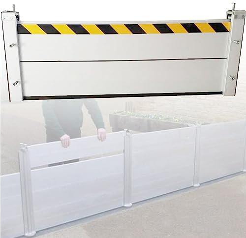 Hochwasserschutz Kellerfenster, Hochwasserschutz, Aluminiumlegierungsmaterial, Gute Abdichtung, geeignet für Auffahrt, Straße,100 * 40cm