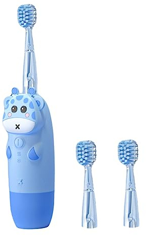 ORFOFE Elektrische Kinderzahnbürste als Schallzahnbürste für Kinder Babyzahnbürste Elektronische Silikon und PC