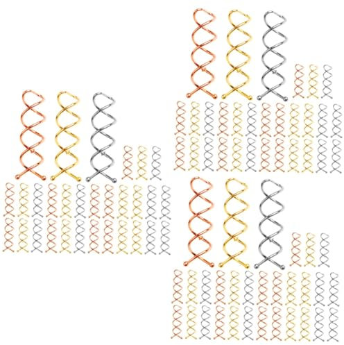 Healeved 90pcs Spiral Hair Pin Clip for Fine Hair Bun Pins for Women Wedding Guest