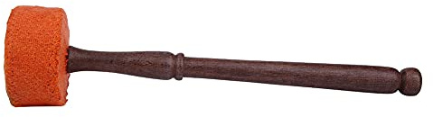 Singing Bowl Mallet, Singing Bowl Mallet Hårt Trä Filtad Striker Striker Mallet Stick Handgjord Hårt Trä Tovad för Tibetansk Buddhism Sångskål (#2)