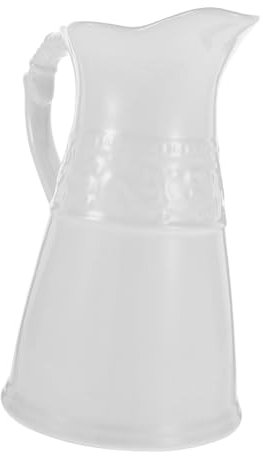 Cabilock Décoration De La Maison Vase Vase en Céramique Vintage Pichet Blanc Style Vintage Européen