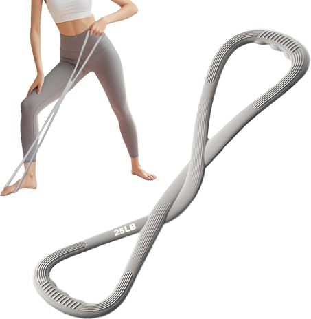 Bandes Élastiques pour l'Entraînement,Corde de Renforcement en 8 - Portables Pour L'entraînement Musculaire À La Maison En Studio Ou En Voyage