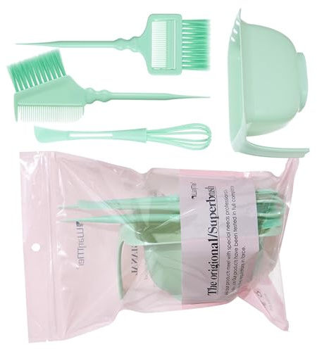 Set Pennelli Per Capelli Facile Utilizzo Con Applicatore Preciso E Non Disordinato Agitatore A Ciotola Set Pennelli Colorare I Capelli Qualità Domestica Da Salone