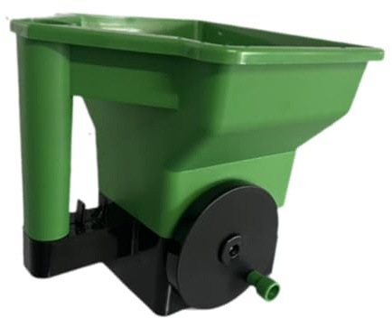 YIUPEDRFG Épandeur de jardin efficace pour une répartition et uniforme des engrais sur de grandes surfaces. Manuel d'utilisation inclus.