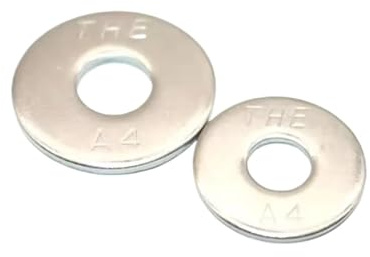 Rondella in acciaio inossidabile 304/316 da 200 pezzi M3-M24 piatta grande Guarnizione piana per Viti e Bulloni(M16,316 stainless steel)