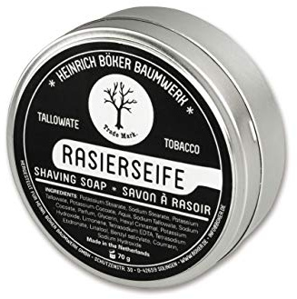 Böker Manufaktur Solingen Savon à raser Tallowate Tobacco