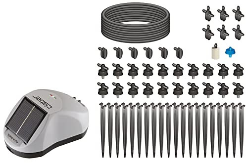 Claber Aqua-Magic System, kit impianto irrigazione a goccia con pannello solare