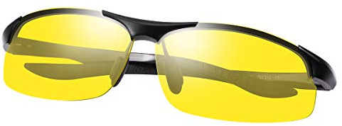 YIMI Polarisierte Photochrome Sonnenbrille fuer Maenner Frauen UV400-Schutz fuer Tag und Nacht beim Fahren Laufen Angeln Brillen