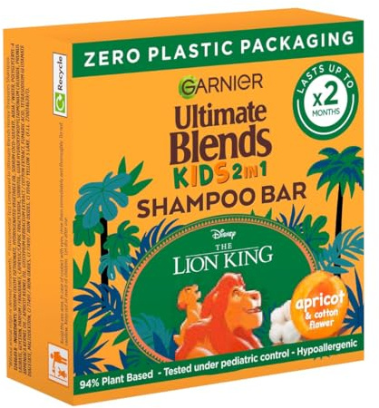Garnier Ultimate Blends Core Kids Apricot 60g shampoo bar