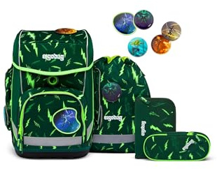 ERGOBAG Cubo Beartastic Rucksack für Jugendliche, Unisex, Mehrfarbig, Einheitsgröße