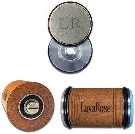 Replacement Grinding Discs for LavaRose Roller Knife Sharpeners, Various Replacement Sharpening Stones, Choose 400, 3000 or 6000. Rolling Knife Sharpeners Grinding Wheels. (400 Grit Disc)
