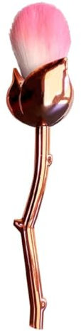 LA MAISON DES SULTANS - Pinceau Rose Luxueux pour Masques Visage et Make up – Parfait pour application précise des masques, Design floral unique, Ultra doux, Facile à nettoyer