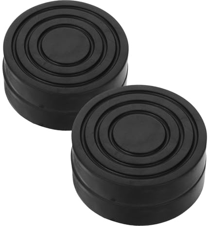 ANDRESLAD 4pcs Washing Machine Non-skid Feet Pads Plastic Noise Dampening Stabilizer Pads Easy to Use Anti Vibration Protectors for Household Appliances