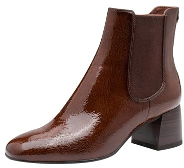 Tamaris Bottines Chelsea pour femme 1-25327-45 - Cognac - Taille 40 EU, cognac, 40 EU