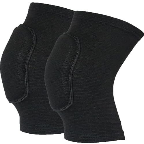 Makoto Nobu 1 Pairs Stretchy Dance Knee Pads, Breathable Knee Brace Supports Knee Protector, Knee Brace for Volleyball Football Dance Yoga Tennis Running Cycling Workout Climbing