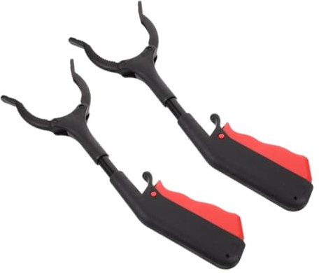 SAGELSHN Pinza Raccogli Oggetti Resistente Confezione da 2 Pinze Raccogli-rifiuti con Manico Lungo E Pinza Pinza Antiscivolo(100)