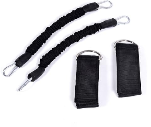 GANAZONO Bande de Résistance pour Cheville Élastique Corde de Traction pour Musculation et Entraînement Exercice Portable pour Running et Taekwondo Couleur Aléatoire Couleur Aléatoire