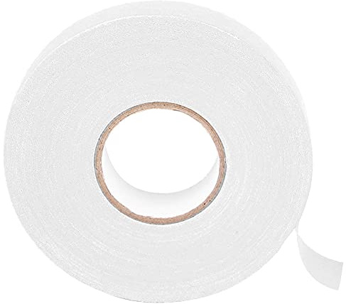 Aramox Hockeyschlägerband, Verschleißschutz, Rutschfestes Sportband mit Starker Zugfestigkeit, für Hockey-Badminton-Schlägerstangenausrüstung (WHITE)