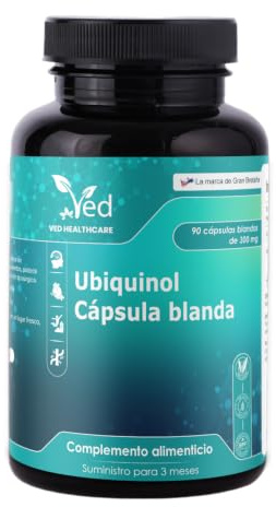 Ved Ubiquinol-Kapseln | Aktive Form coq10 | Hohe Absorption | 300 mg, 90 Softgel