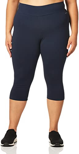 Jockey Women's Cotton Stretch Capri Judo Legging Dark Navy