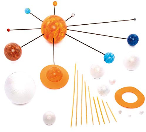 Baker Ross Votre Propre Système Solaire – Kit de Bricolage pour enfants pour L'enseignement Astronomique – 2 Kits de Bricolage, EV8302, Weiß