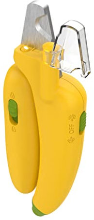 VILLCASE Coupe-Ongles pour Chiens Et Chats Outil De Toilettage LED pour Animaux De Compagnie Pratique